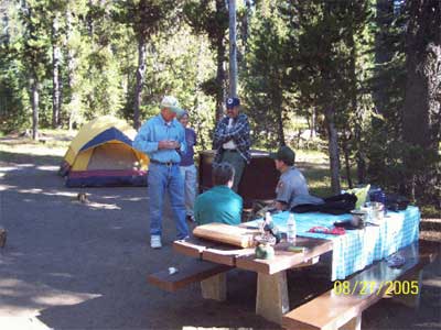 Friend campsite