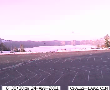 Crater Lake Cam view