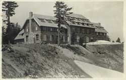 old photo of Crater Lake Lodge