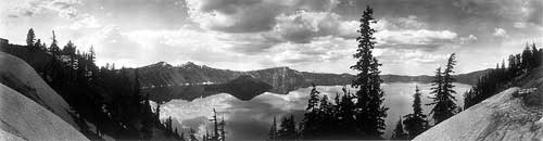 1913 Panorama of Crater Lake