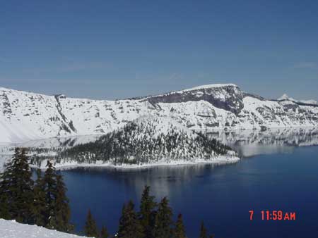 Crater Lake w/Wizard Island